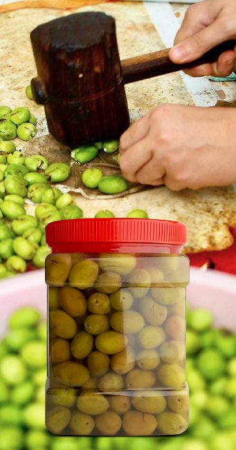 ��Z��� VE KIRMASI VEDE IZGARASI �LE YE��L ZEYT�N A�LES�